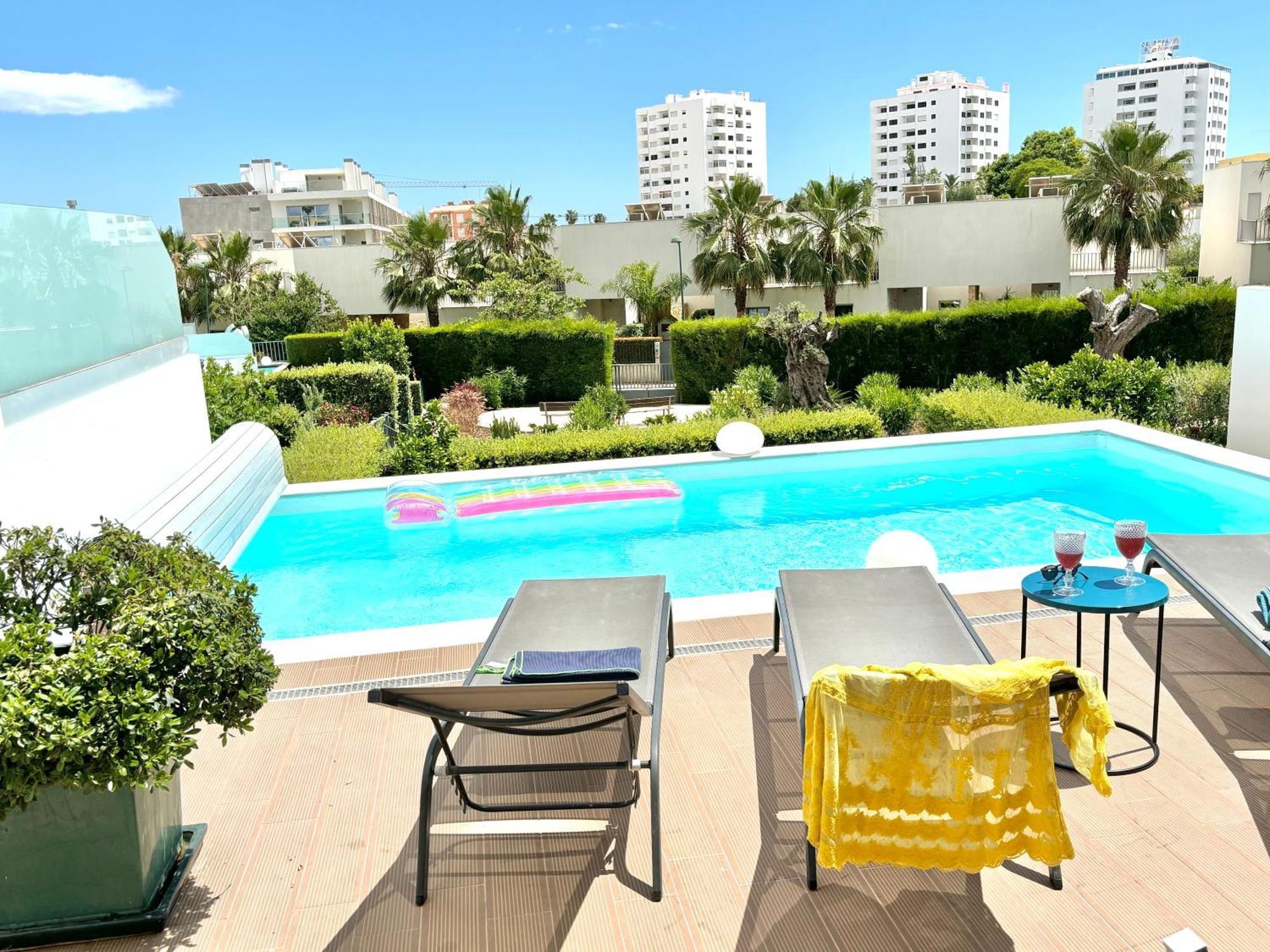 Luxury Villa & Private Heatable Pool In Albufeira Ngoại thất bức ảnh