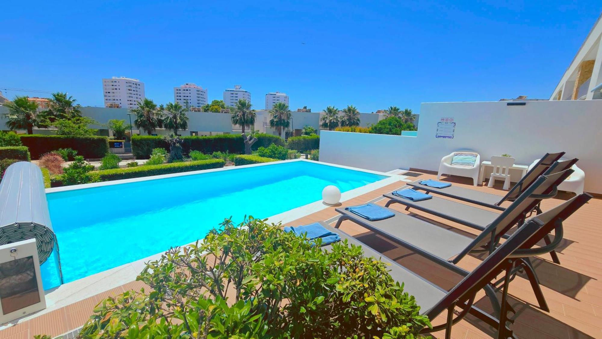 Luxury Villa & Private Heatable Pool In Albufeira Ngoại thất bức ảnh